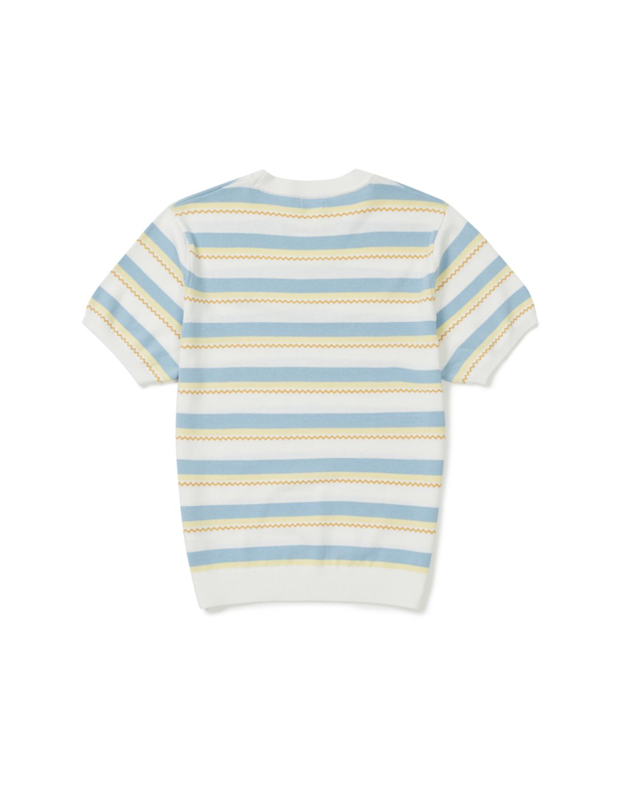 엠엠엘지(MMLG) CHEVRON STRIPE HF KNIT (IVORY)