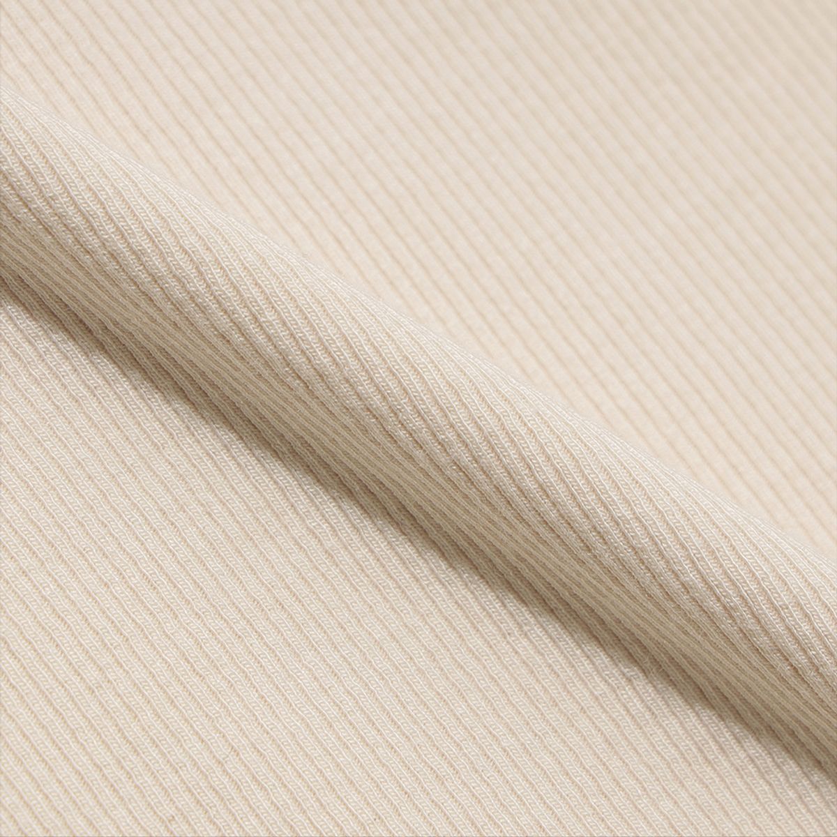 디오디(DOD) 여성) 골지 반팔 티셔츠(IVORY)
