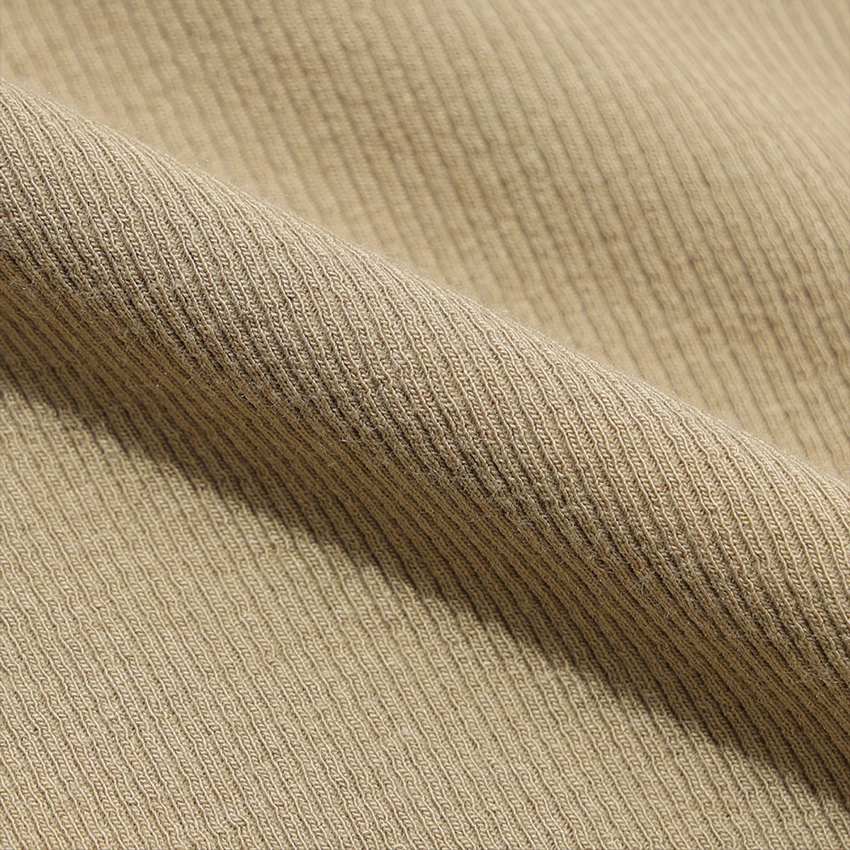 디오디(DOD) 여성) 골지 반팔 티셔츠(BROWN)