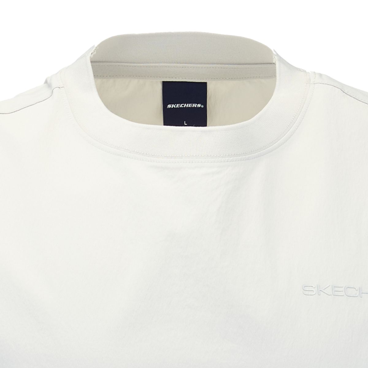 스케쳐스(SKECHERS) [스케쳐스 어패럴] 남성 시티 우븐 반팔 티셔츠_SL3MTCGM022