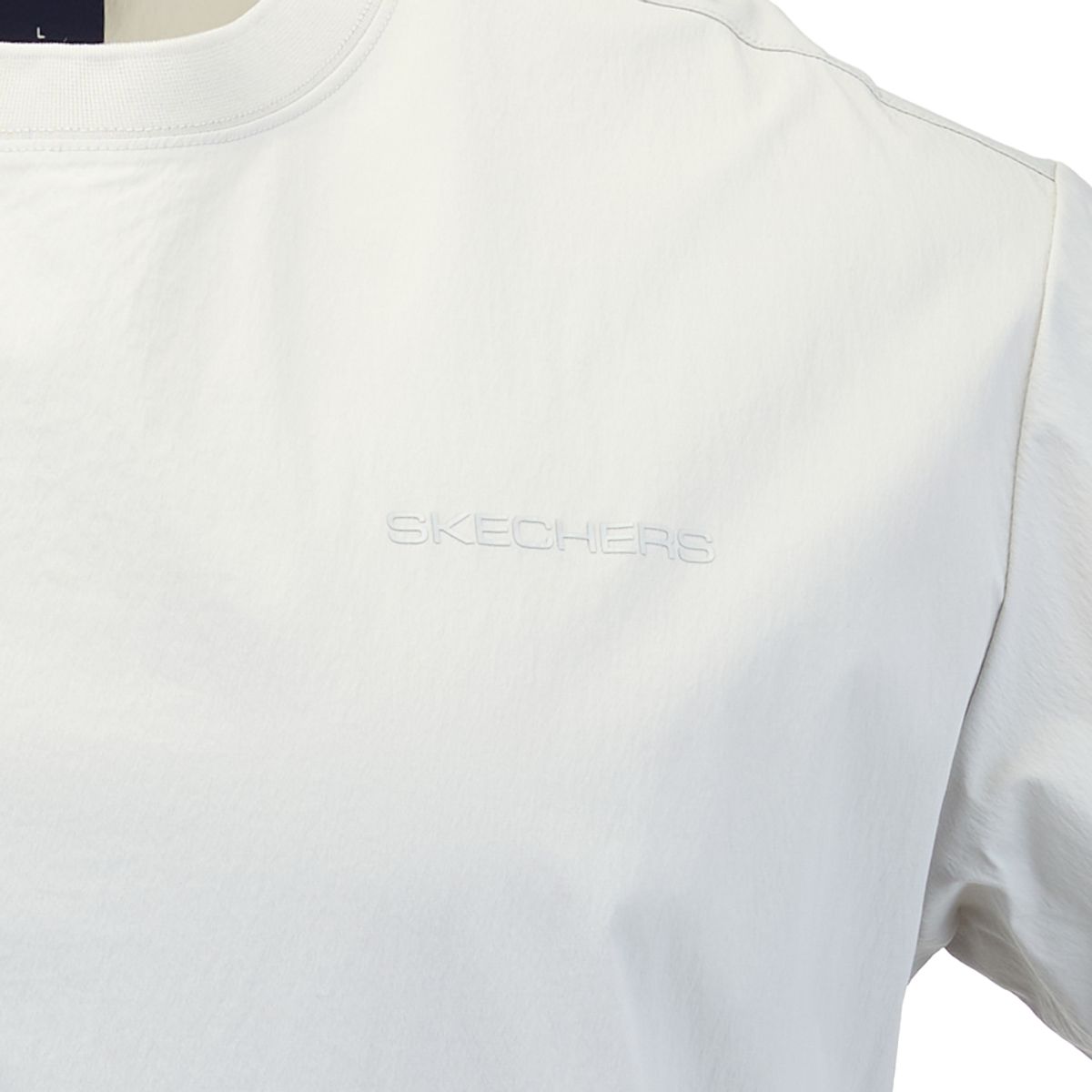 스케쳐스(SKECHERS) [스케쳐스 어패럴] 남성 시티 우븐 반팔 티셔츠_SL3MTCGM022