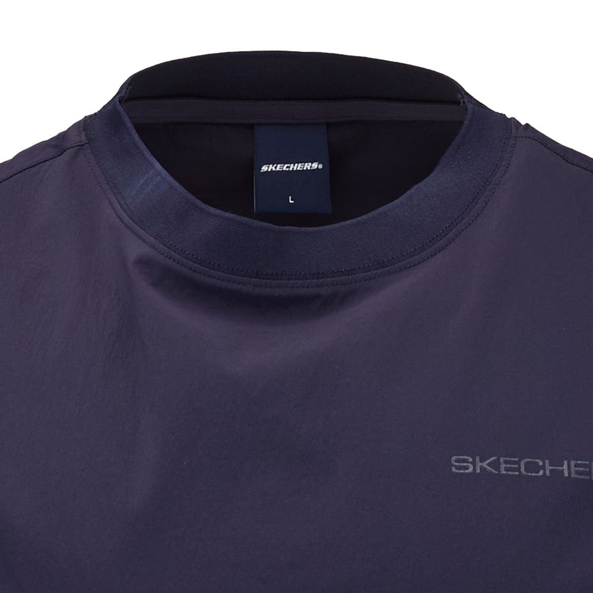 스케쳐스(SKECHERS) [스케쳐스 어패럴] 남성 시티 우븐 반팔 티셔츠_SL3MTCGM023