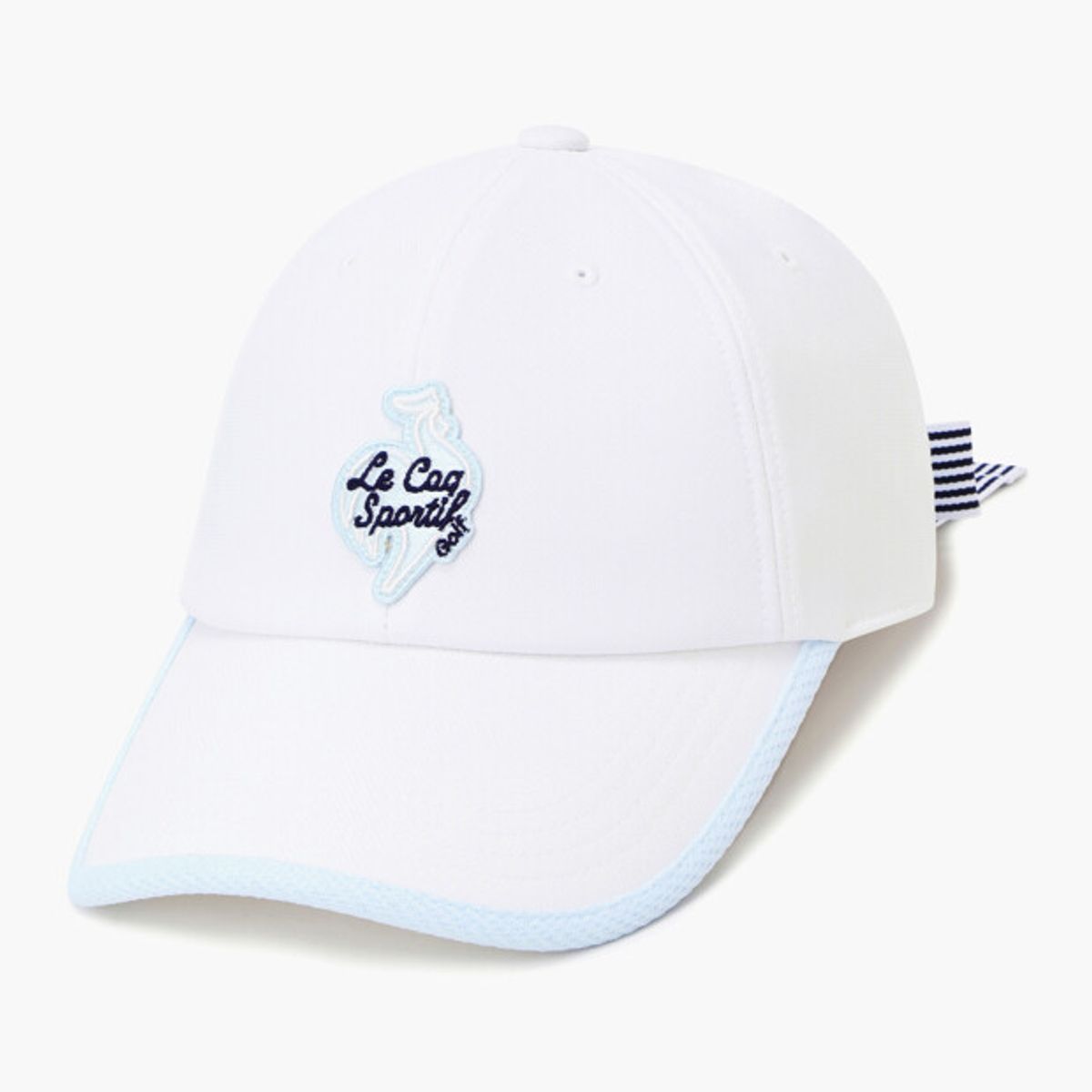 르꼬끄 골프(LECOQ GOLF) 여성 리본 포인트 볼캡 _WHTE GR122LCP11