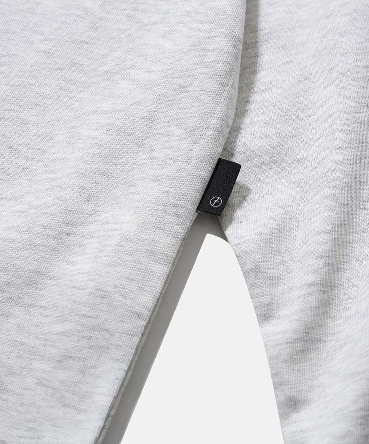 모이프(MOIF) [SS26] RINGER L/S TEE / LIGHT HEATHER GRAY