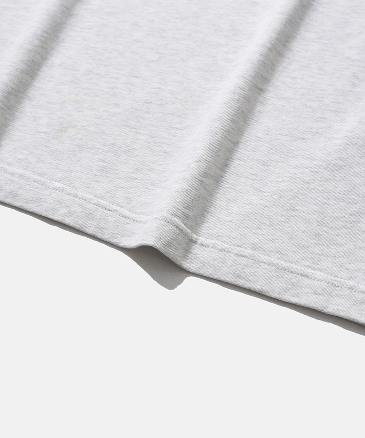 모이프(MOIF) [SS26] RINGER L/S TEE / LIGHT HEATHER GRAY