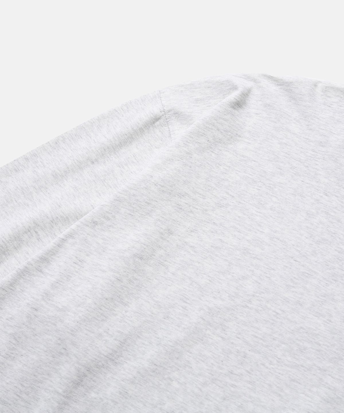 모이프(MOIF) [SS26] RINGER L/S TEE / LIGHT HEATHER GRAY