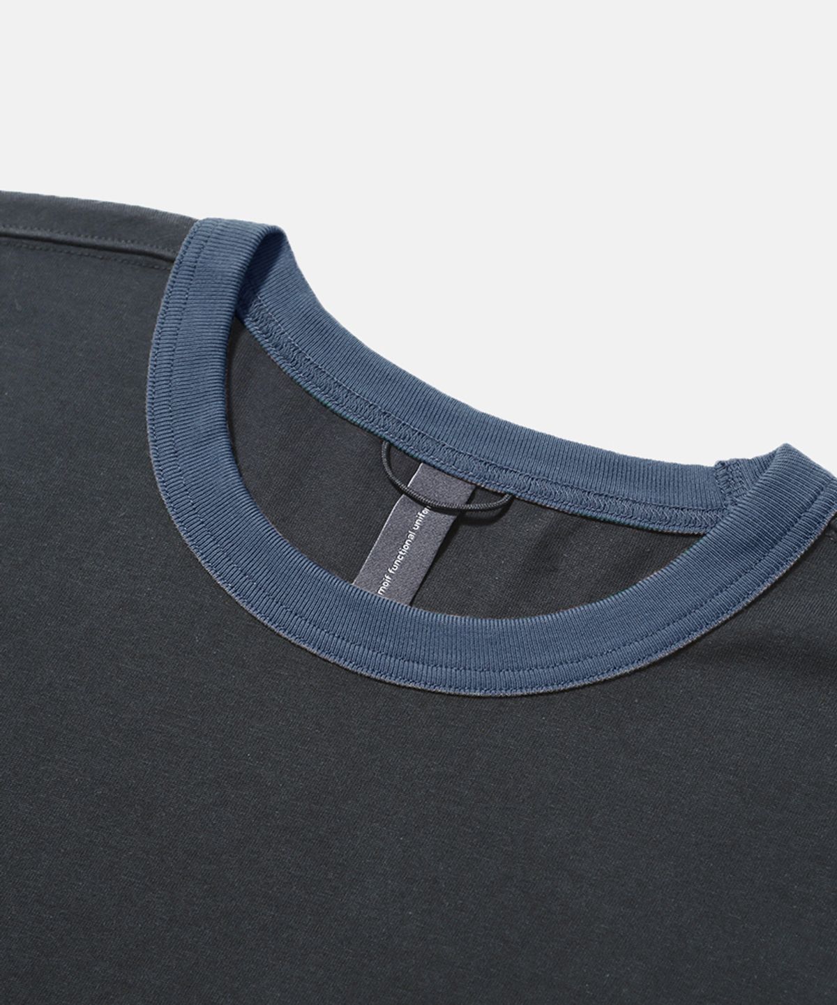 모이프(MOIF) [SS26] RINGER L/S TEE / CHARCOAL