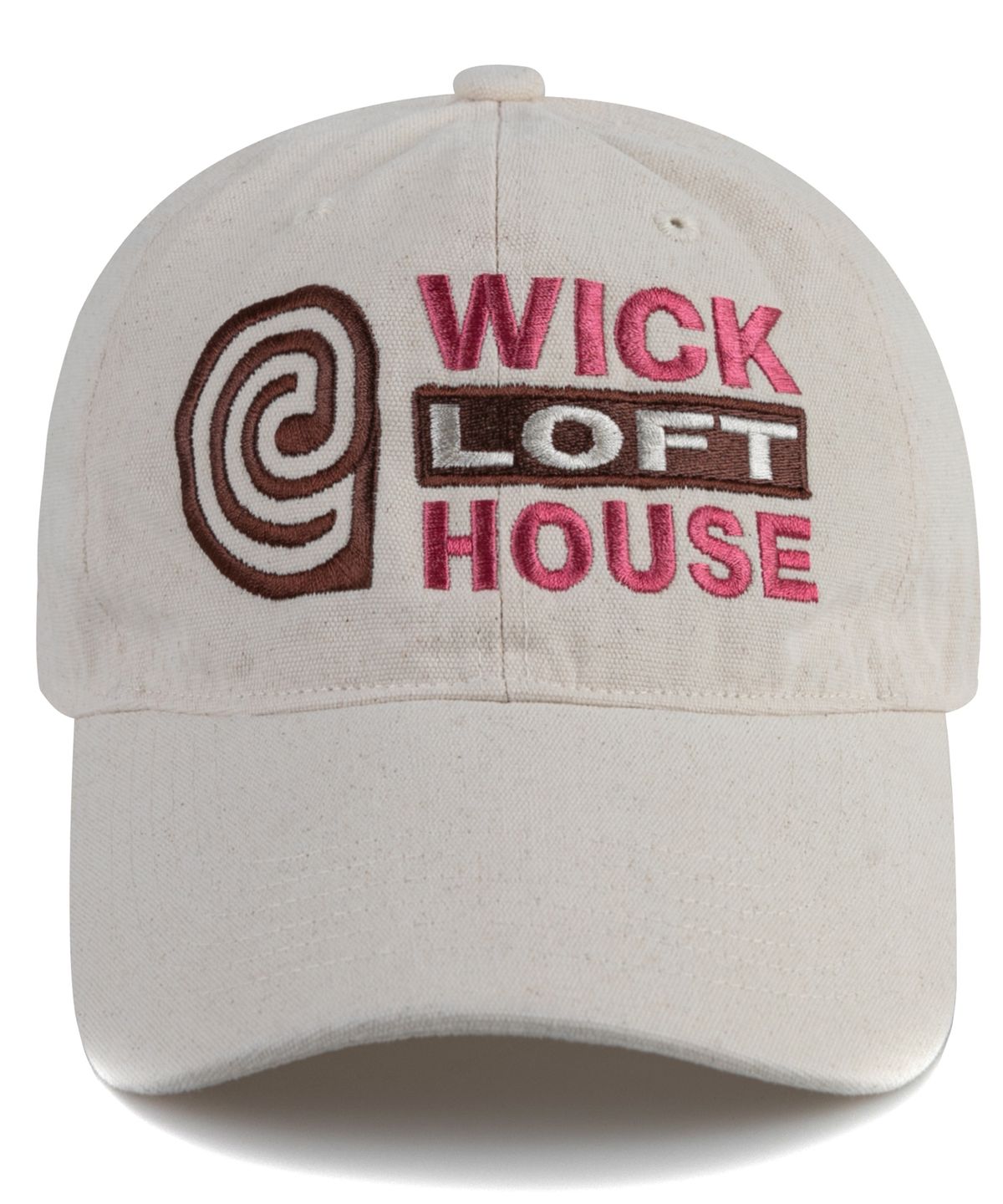 윅(WICK) e LOFT HOUSE 캔버스 볼캡-오트밀