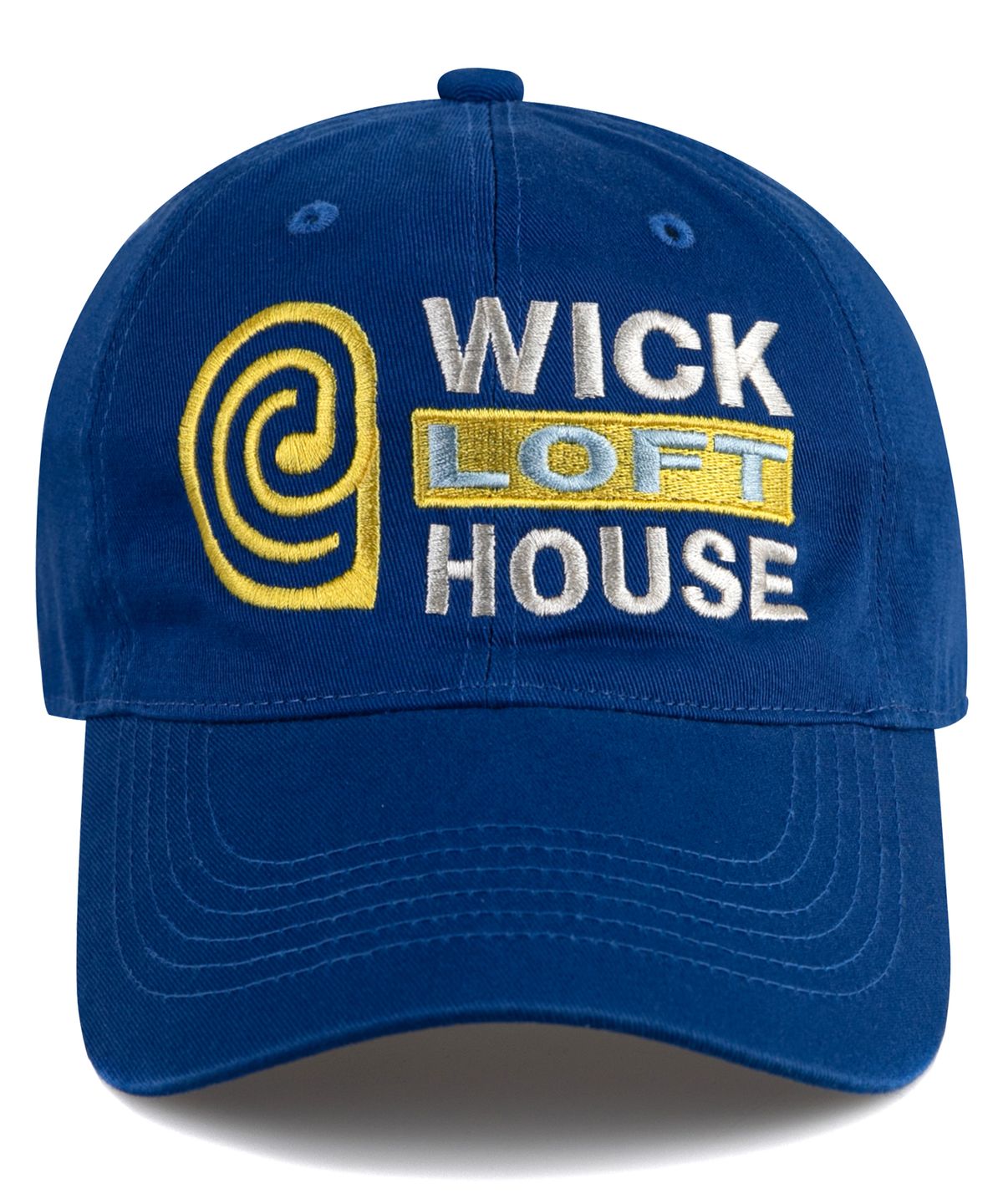 윅(WICK) e LOFT HOUSE 워싱 볼캡-블루