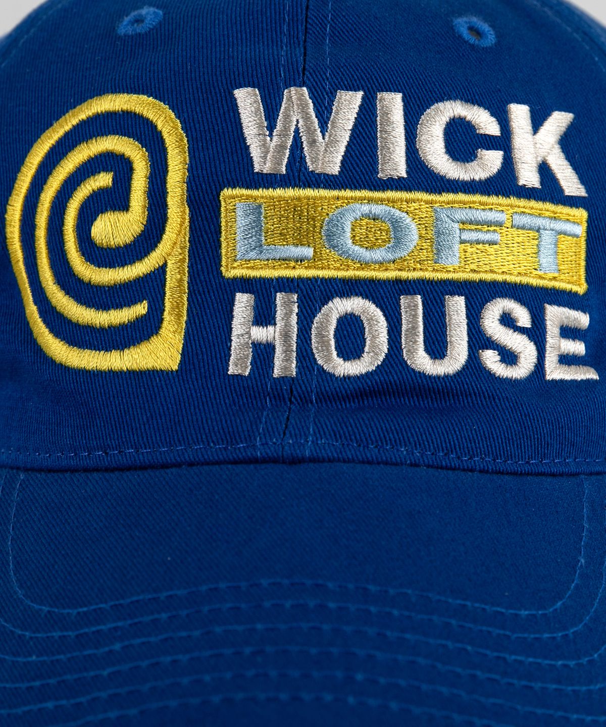 윅(WICK) e LOFT HOUSE 워싱 볼캡-블루