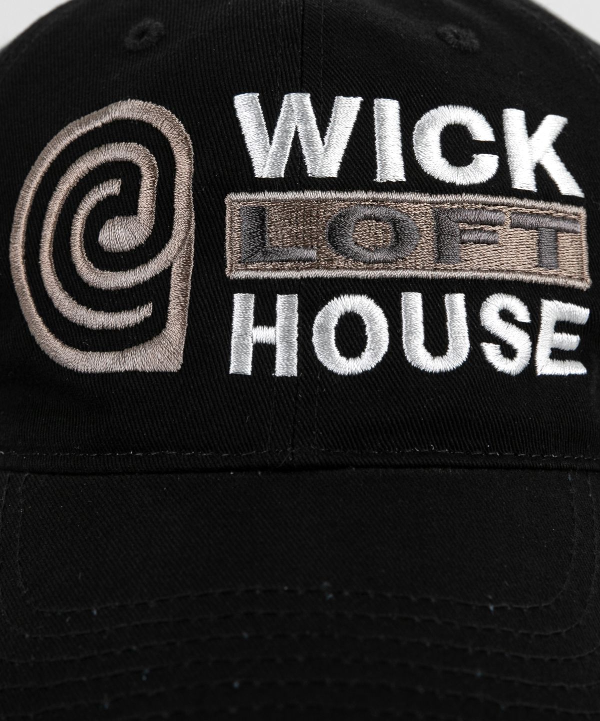 윅(WICK) e LOFT HOUSE 워싱 볼캡-블랙