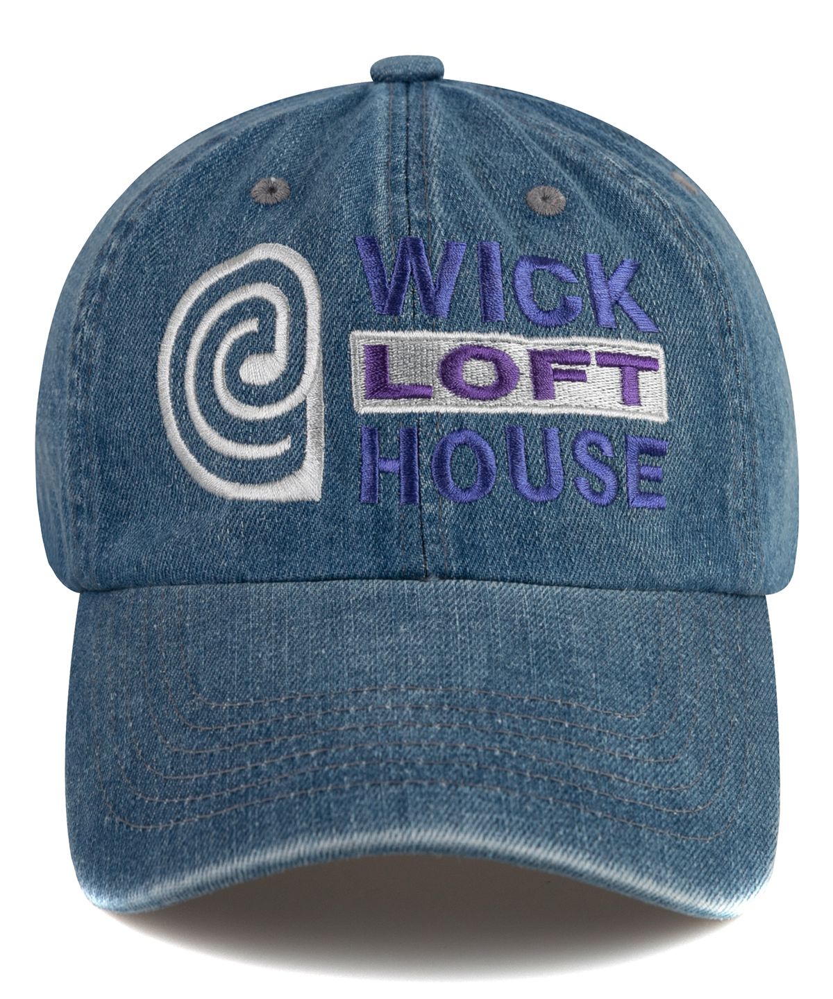 윅(WICK) e LOFT HOUSE 데님 볼캡-라이트 블루