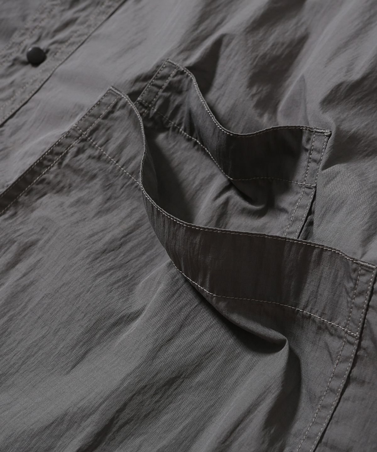 모이프(MOIF) [SS26] UTILITY DEPOT SHIRT / ZINC GRAY