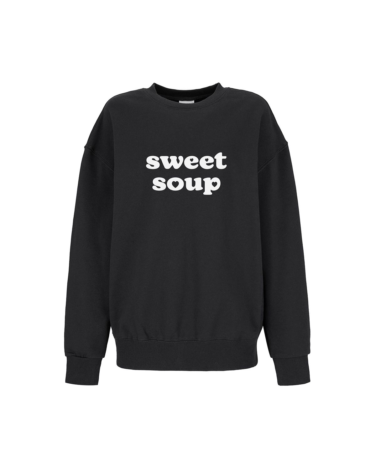 스위트숲(SWEET SOUP) 스윗 하트 레터링 오버핏 스웨트셔츠(WCRLTF2)