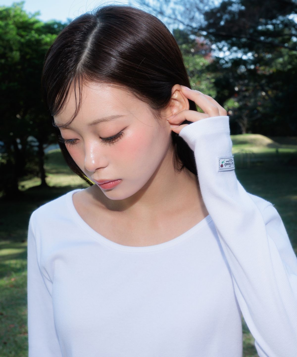 로제프란츠(ROSEFRANTZ) (2PACK) Essential Rose Label Long Sleeve [5color]