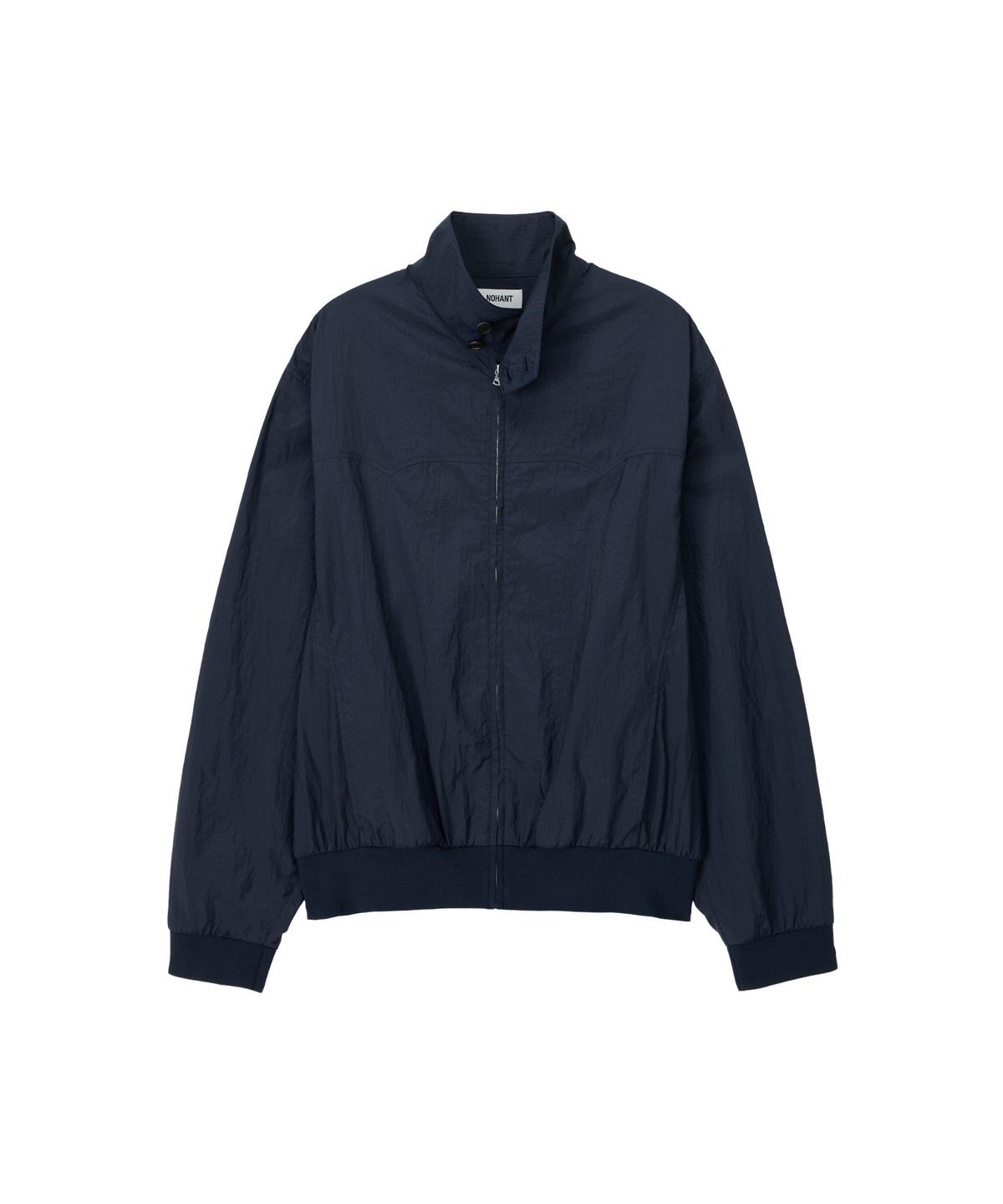 노앙(NOHANT) LIGHT STAND-COLLAR BLOUSON NAVY