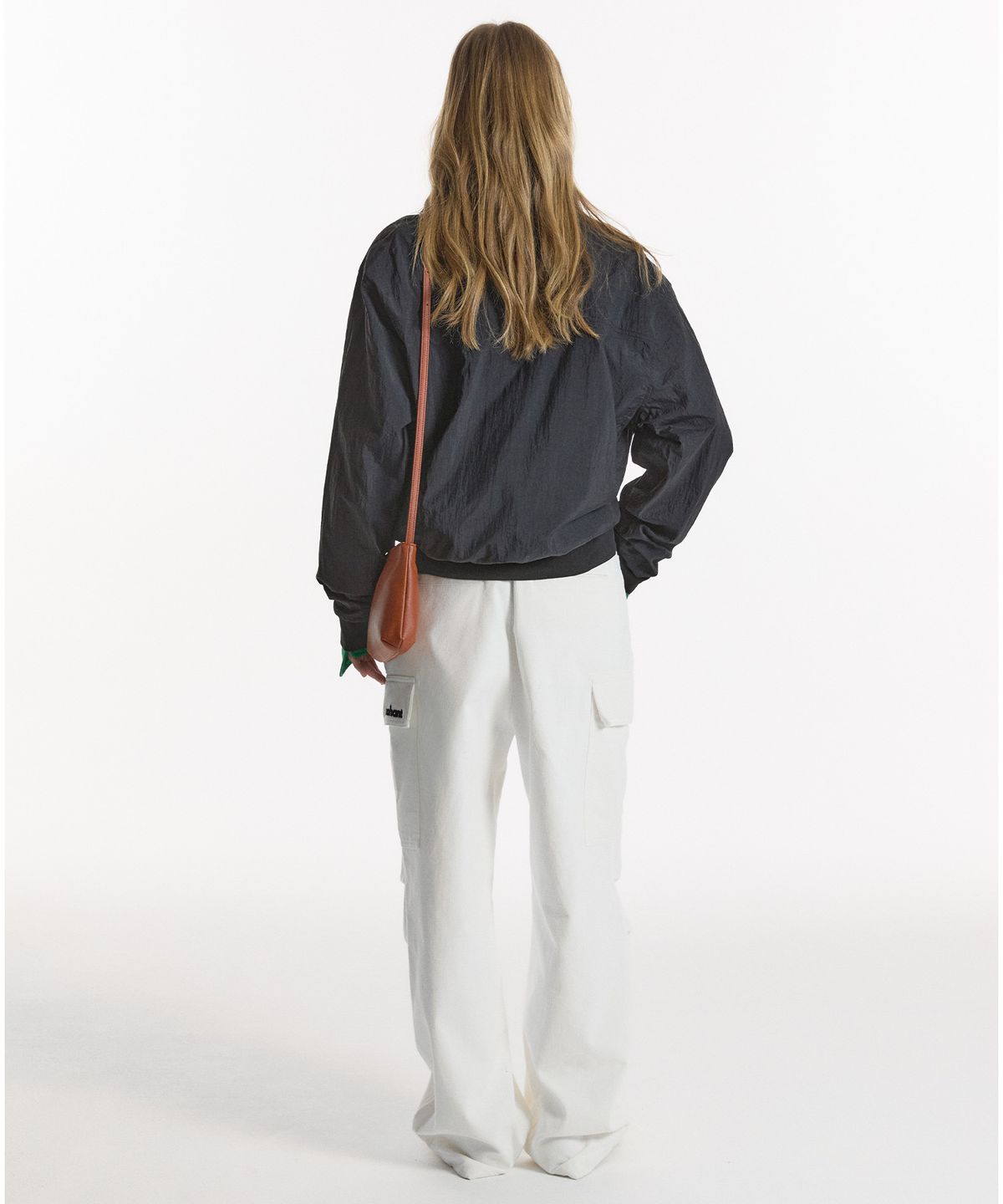 노앙(NOHANT) LIGHT STAND-COLLAR BLOUSON BLACK