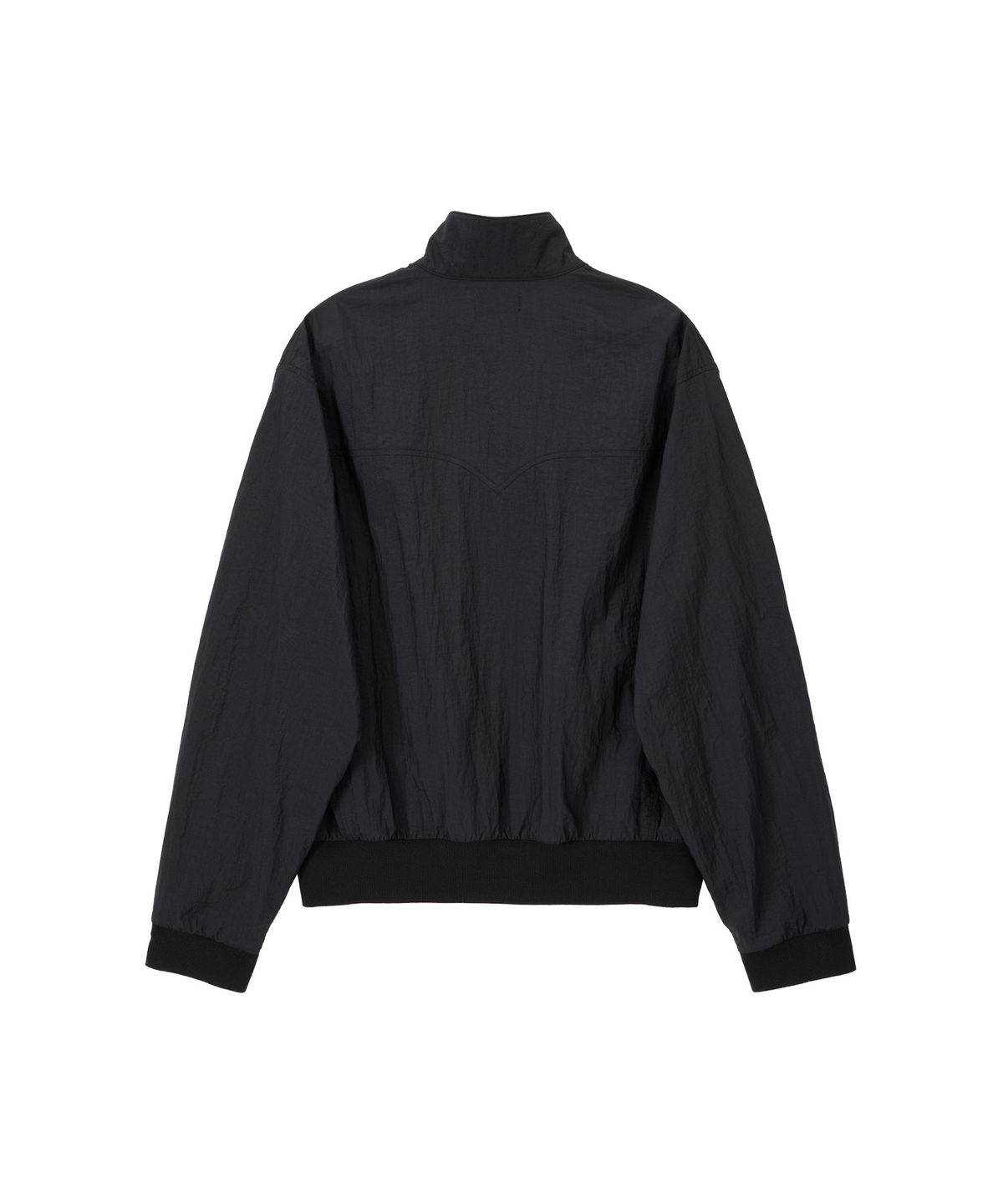 노앙(NOHANT) LIGHT STAND-COLLAR BLOUSON BLACK