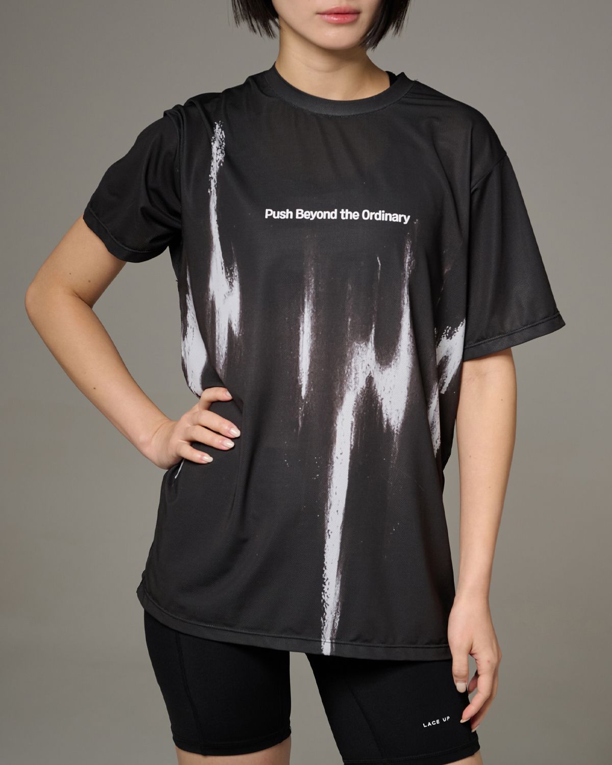 리액티파이(REACTIFY) Race Pulse T-Shirt Black