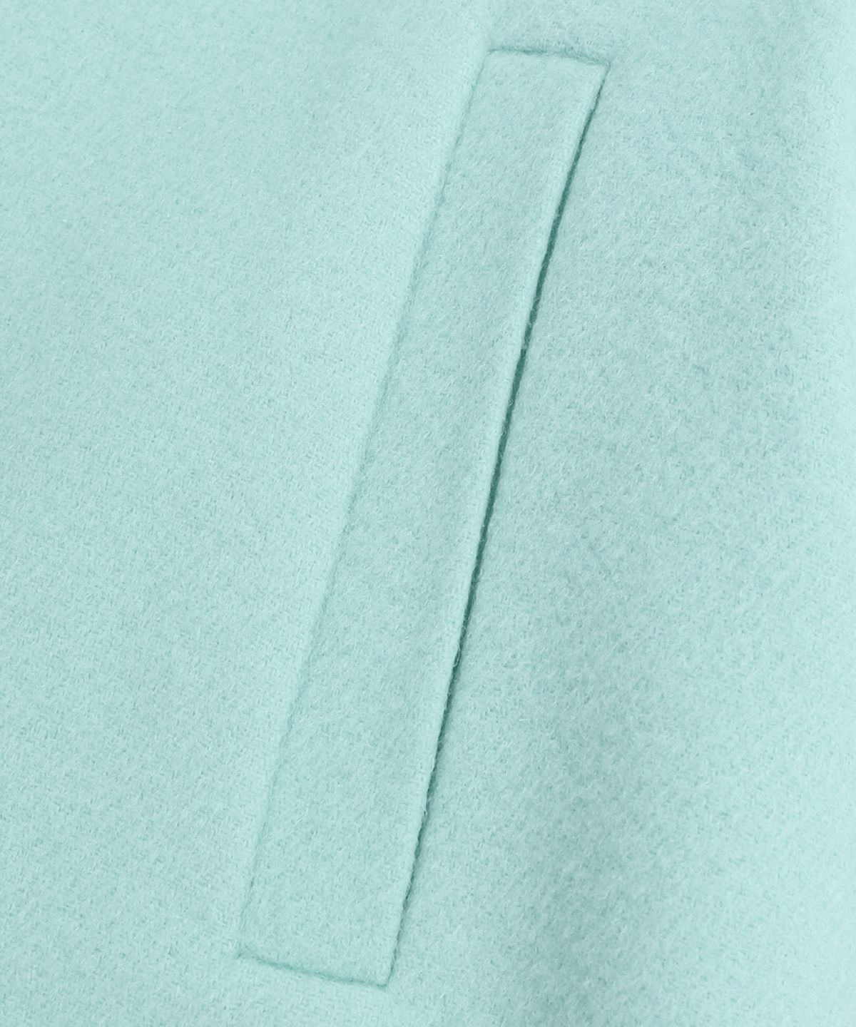뮤제(MUSEE) ZAHA Merino Wool Handmade Short Coat_Light Mint