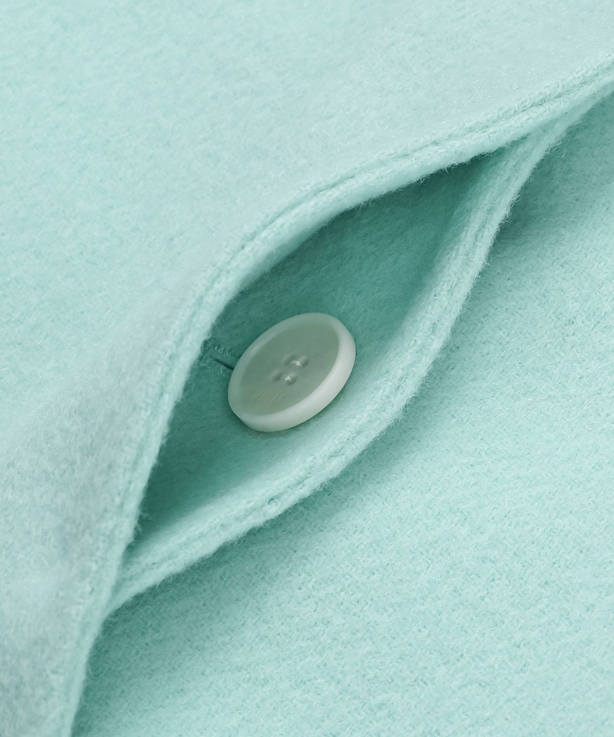 뮤제(MUSEE) ZAHA Merino Wool Handmade Short Coat_Light Mint