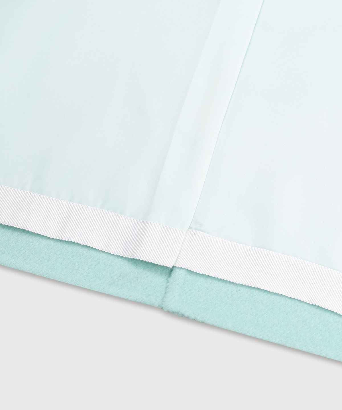 뮤제(MUSEE) ZAHA Merino Wool Handmade Short Coat_Light Mint