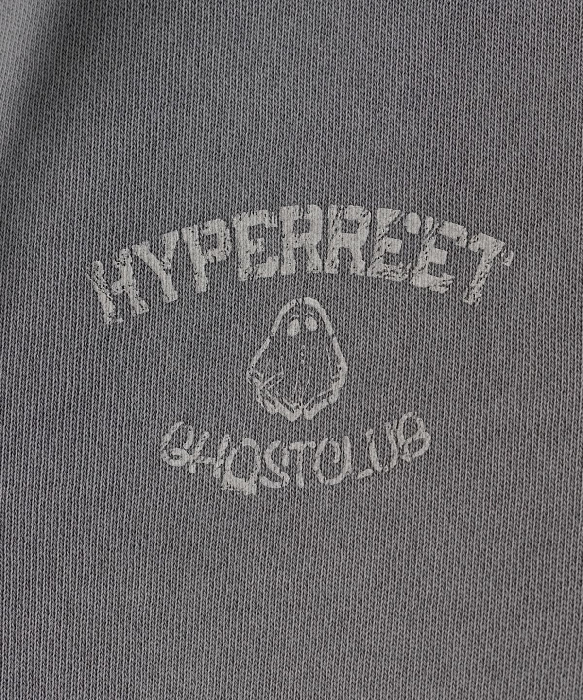 하이퍼리트(HYPERREET) 하이퍼리트 남녀공용 피그먼트 후드 집업 [차콜]_HG1TZ115