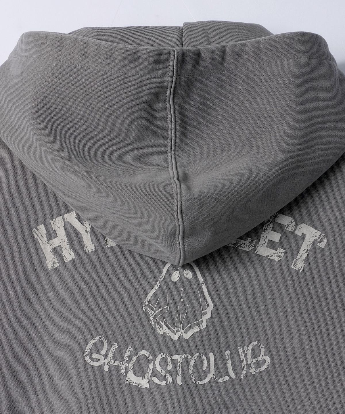 하이퍼리트(HYPERREET) 하이퍼리트 남녀공용 피그먼트 후드 집업 [차콜]_HG1TZ115