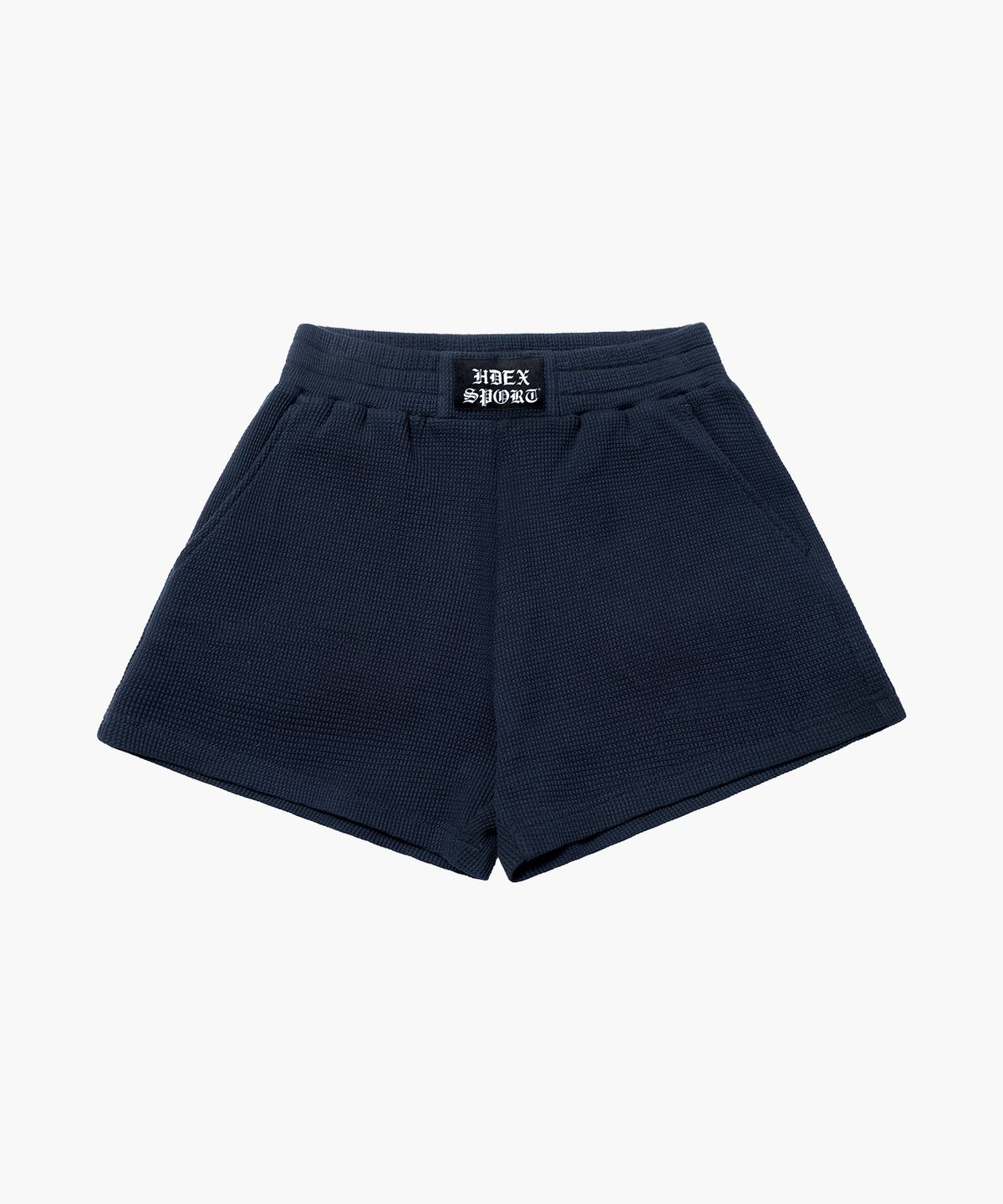 에이치덱스(HDEX) 원마일 라벨 와플 쇼츠 W (Navy)