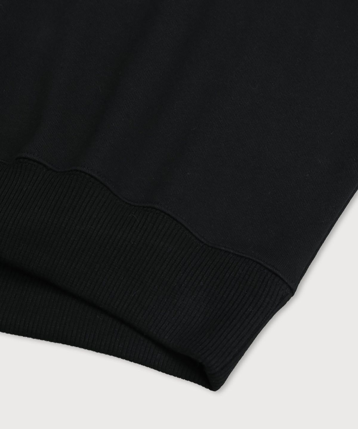 뮤제(MUSEE) POMPIDOU Oversized MUSEE PARIS Embroidery Sweatshirt_Black