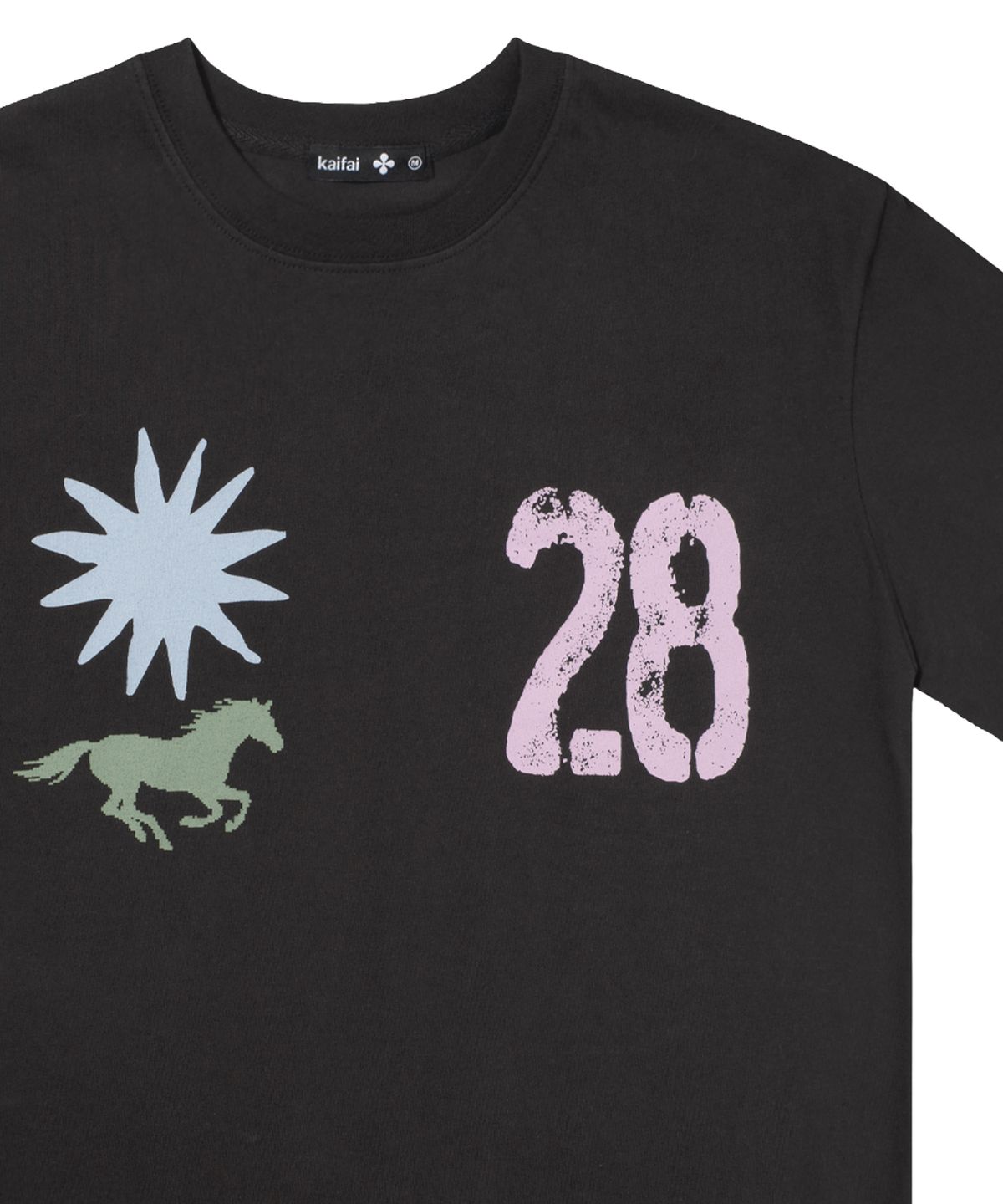 카이파이(KAIFAI) 프리비 반소매 티셔츠 (딥 차콜) K26QB227