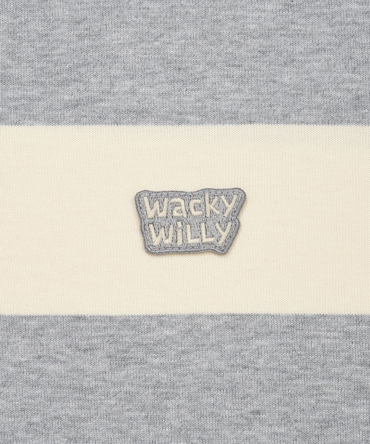 와키윌리(WACKY WILLY) 럭비 롱슬리브 그레이