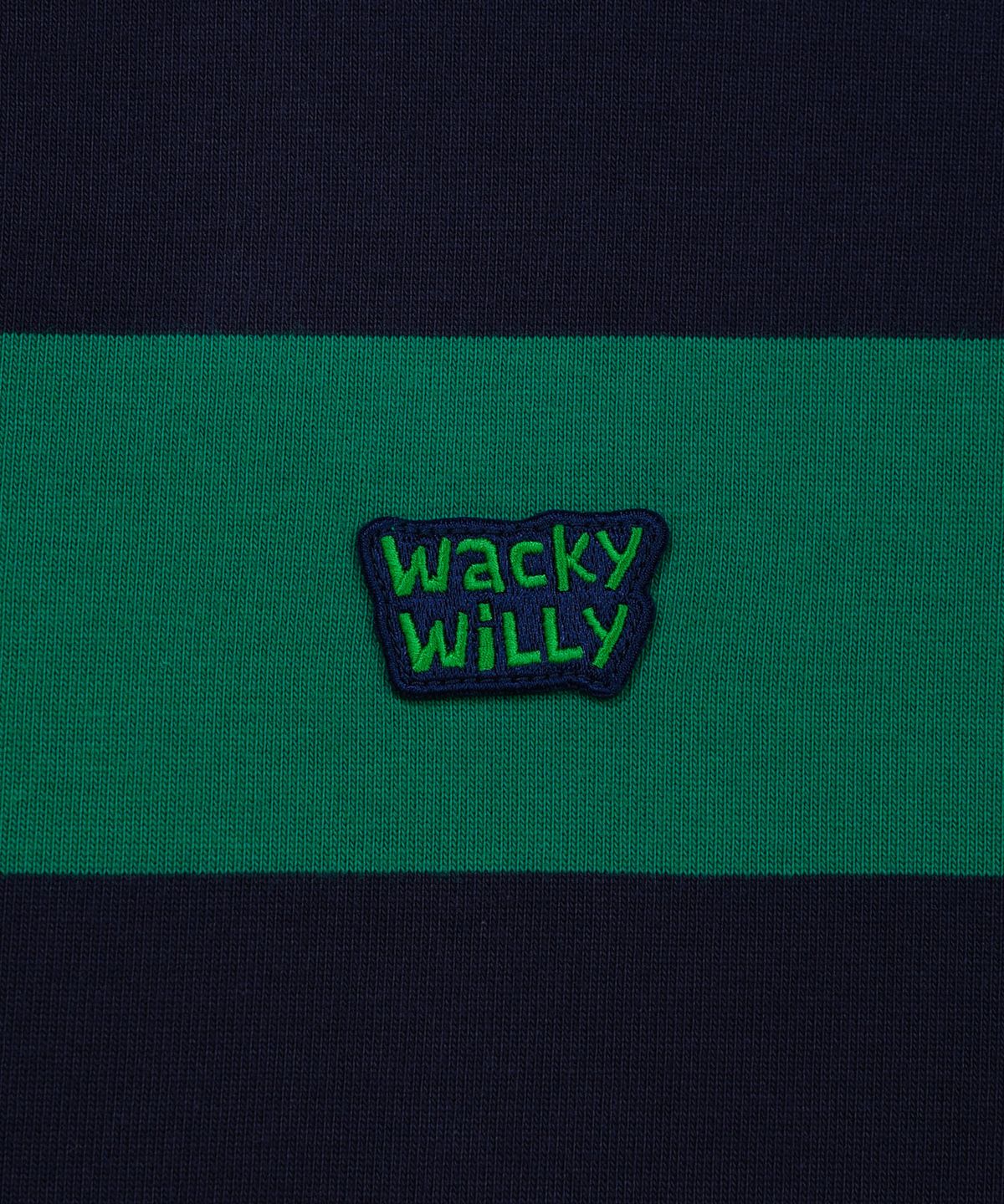 와키윌리(WACKY WILLY) 럭비 롱슬리브 그린