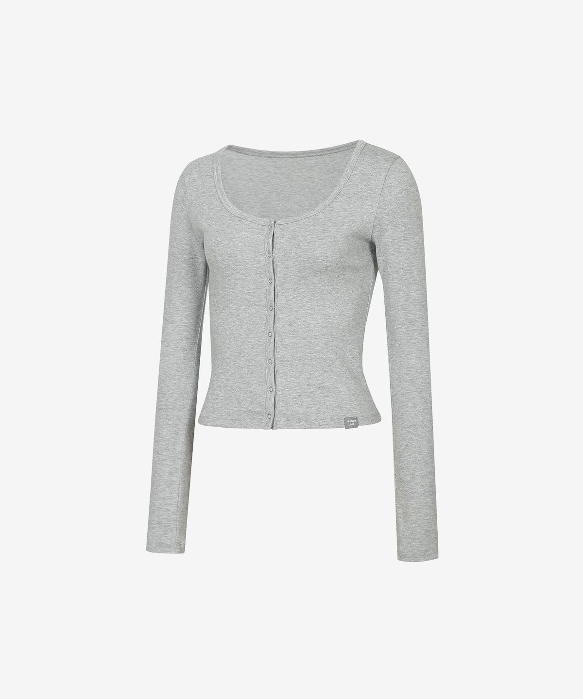 그란데라인(GRANDE LINE) 라운드넥 버튼업 가디건