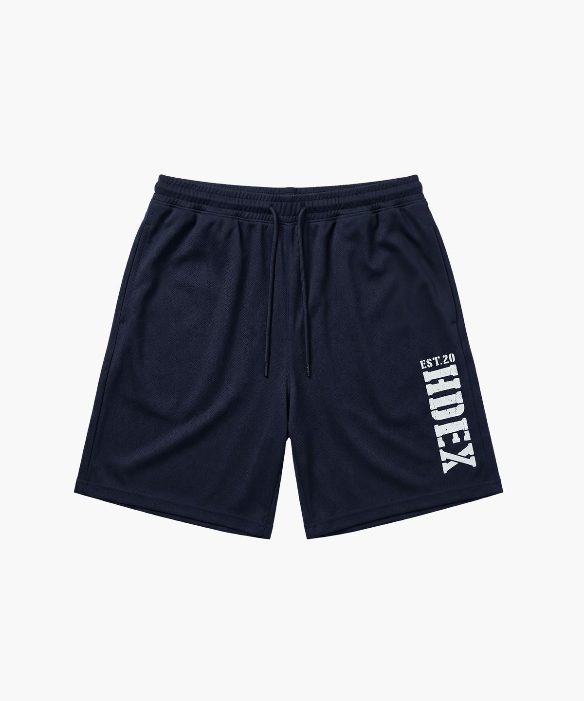 에이치덱스(HDEX) 클래식 핀턱 매쉬 쇼츠 (Navy)
