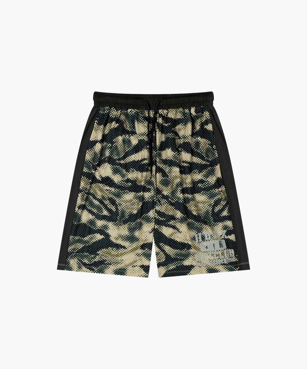 에이치덱스(HDEX) 리프트 카모 매쉬 버뮤다 쇼츠 (Khaki Camo)