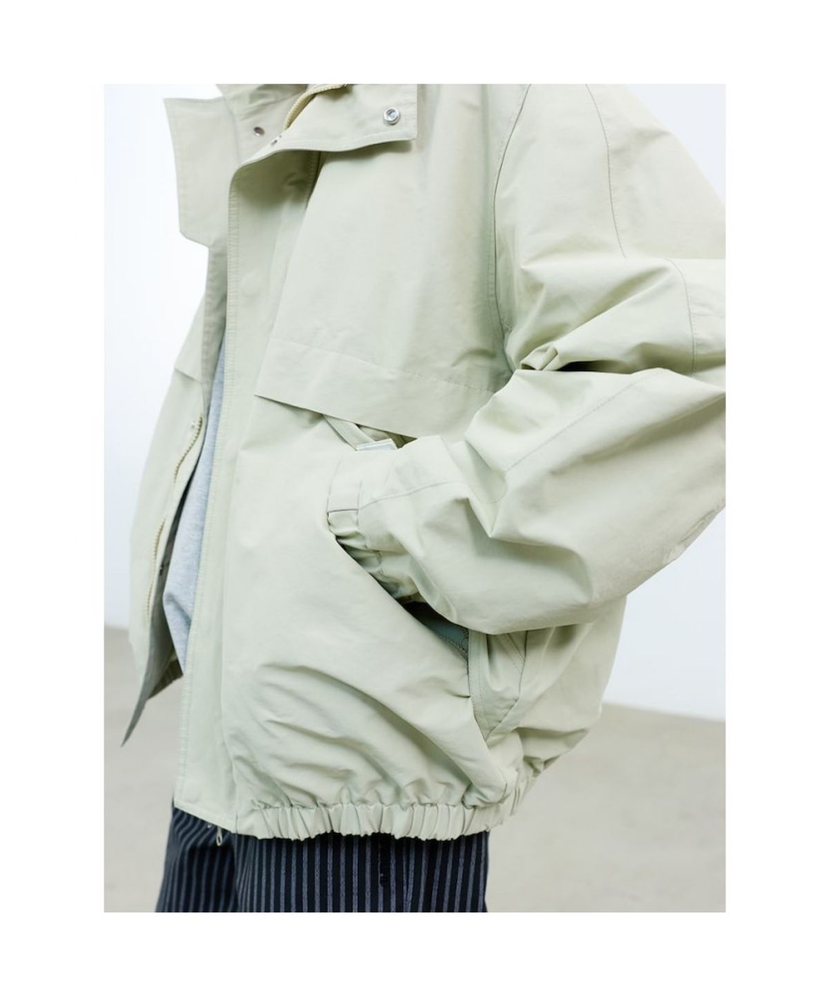샌드 사운드(SAND SOUND) (UNISEX) 퍼널 파카  베이지