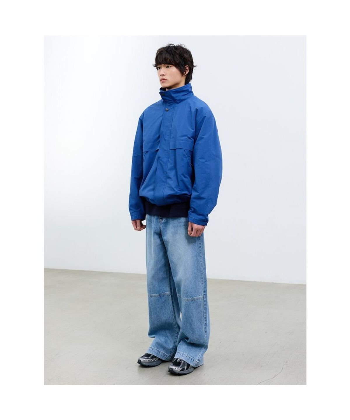 샌드 사운드(SAND SOUND) (UNISEX) 퍼널 파카  블루