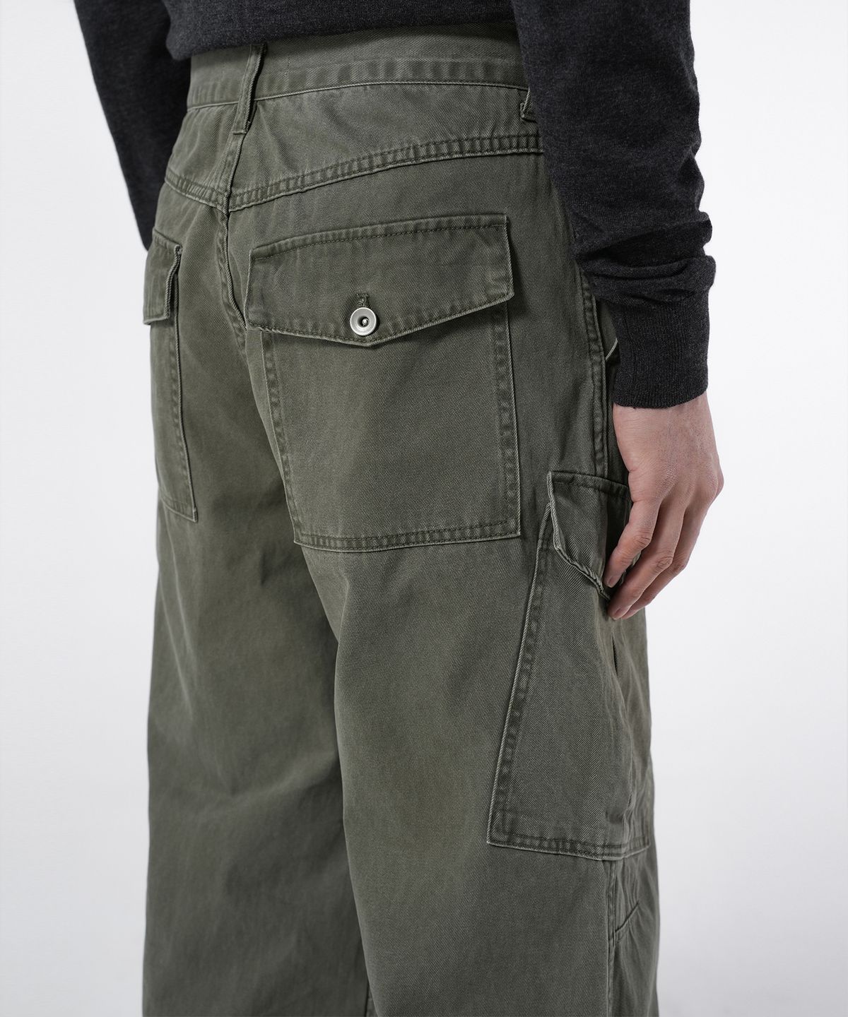 브랜디드(BRANDED) UNIFORM CARGO PANTS [KHAKI]