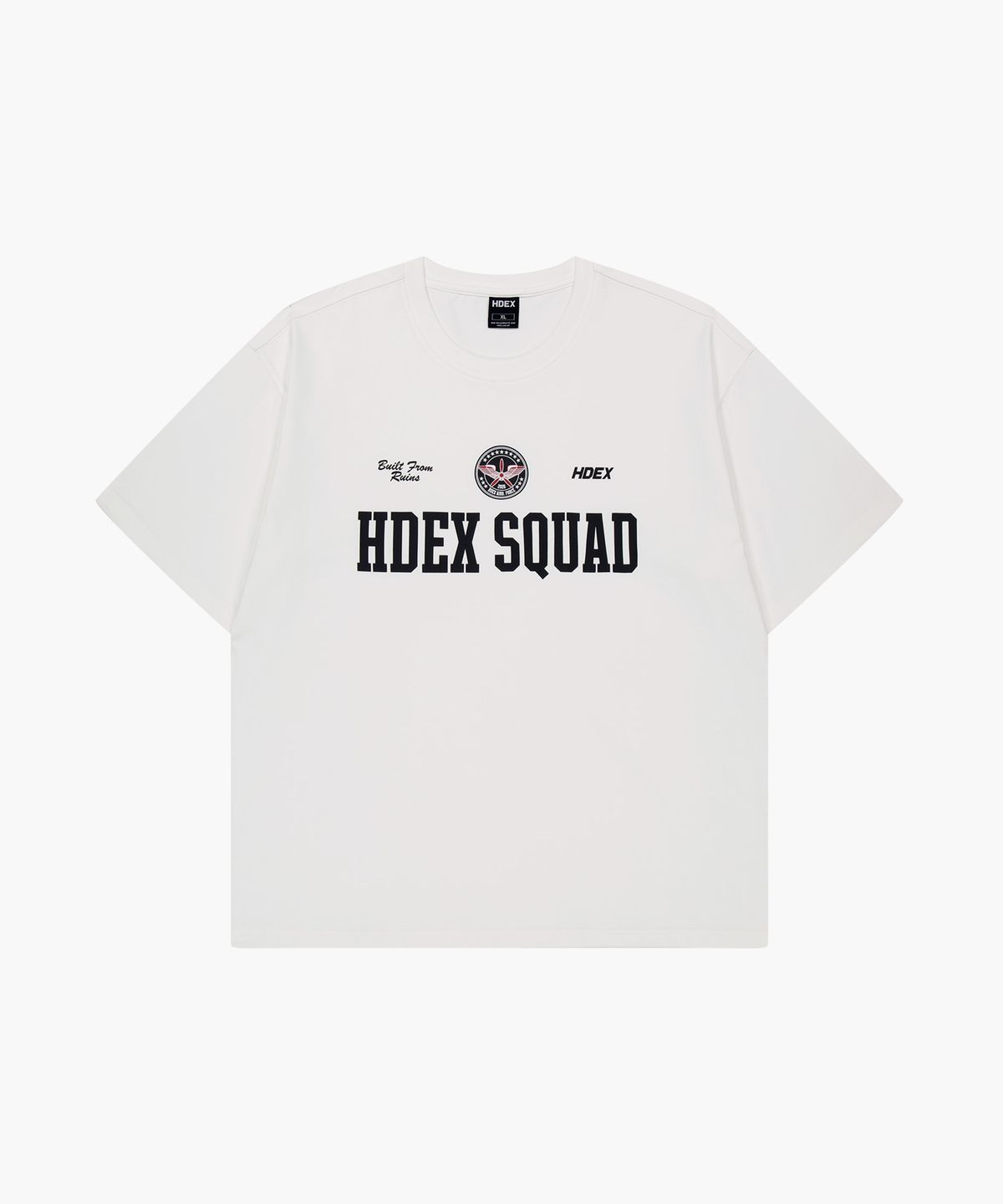 에이치덱스(HDEX) 스쿼드 숏 슬리브 (White)