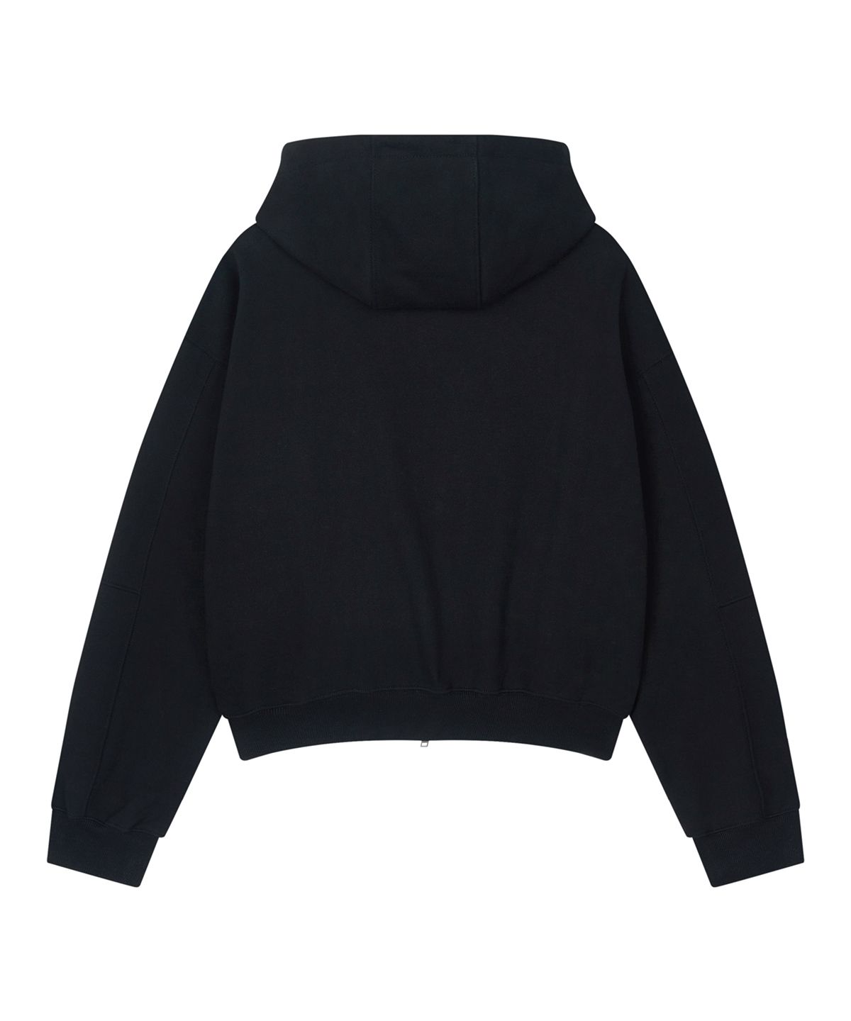 샌드릭(SANDRIC) OVERFIT HOOD ZIP UP_BLACK
