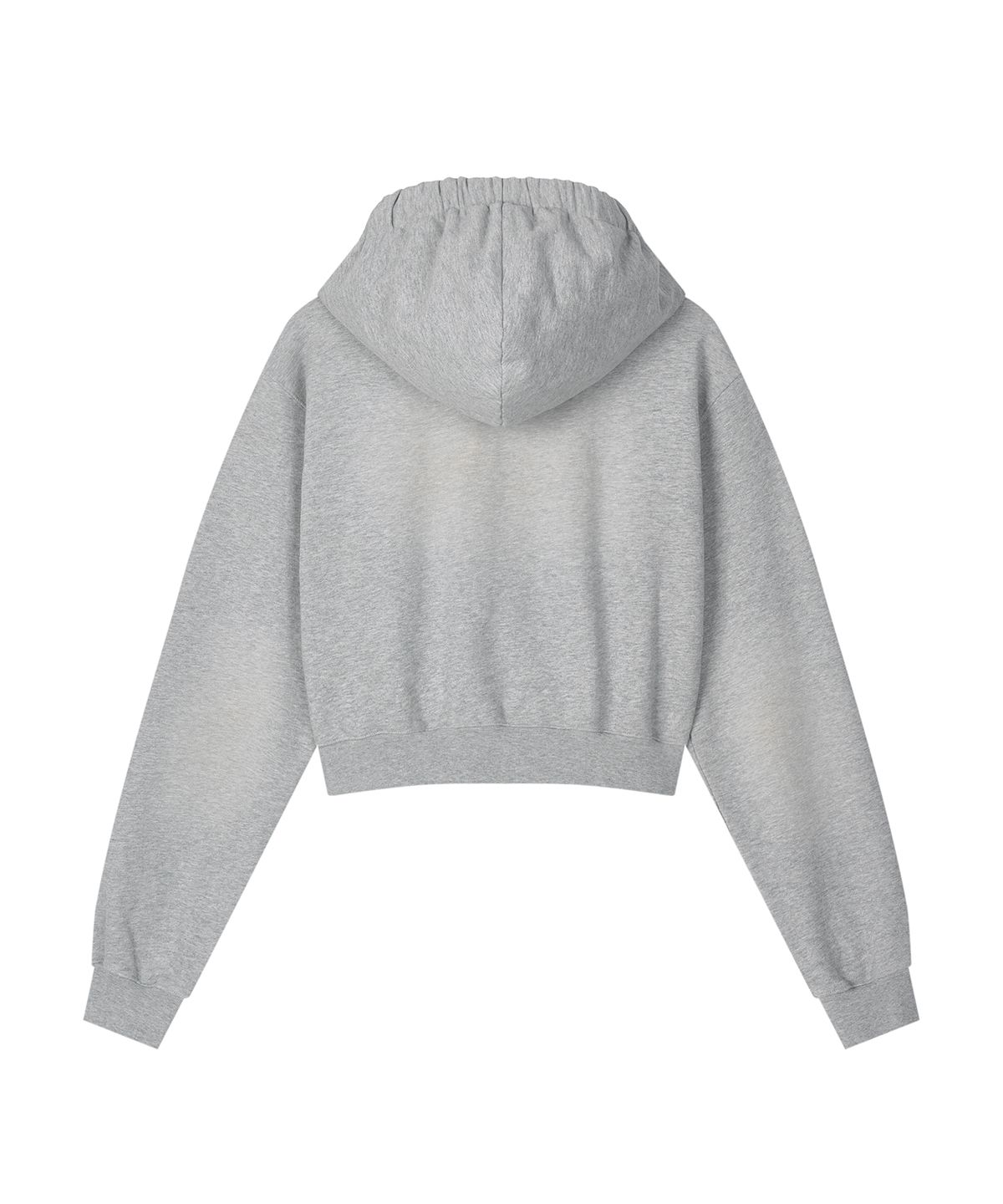 샌드릭(SANDRIC) Washed Hooded Zip-up_Melange Grey