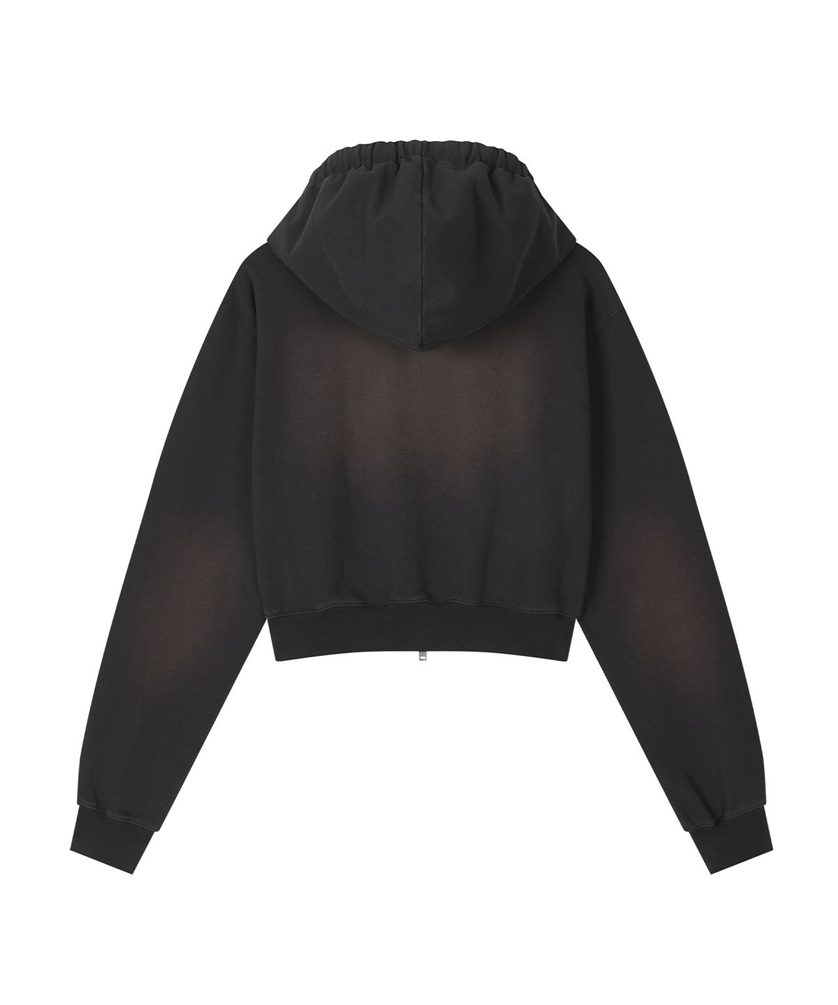 샌드릭(SANDRIC) Washed Hooded Zip-up_Charcoal