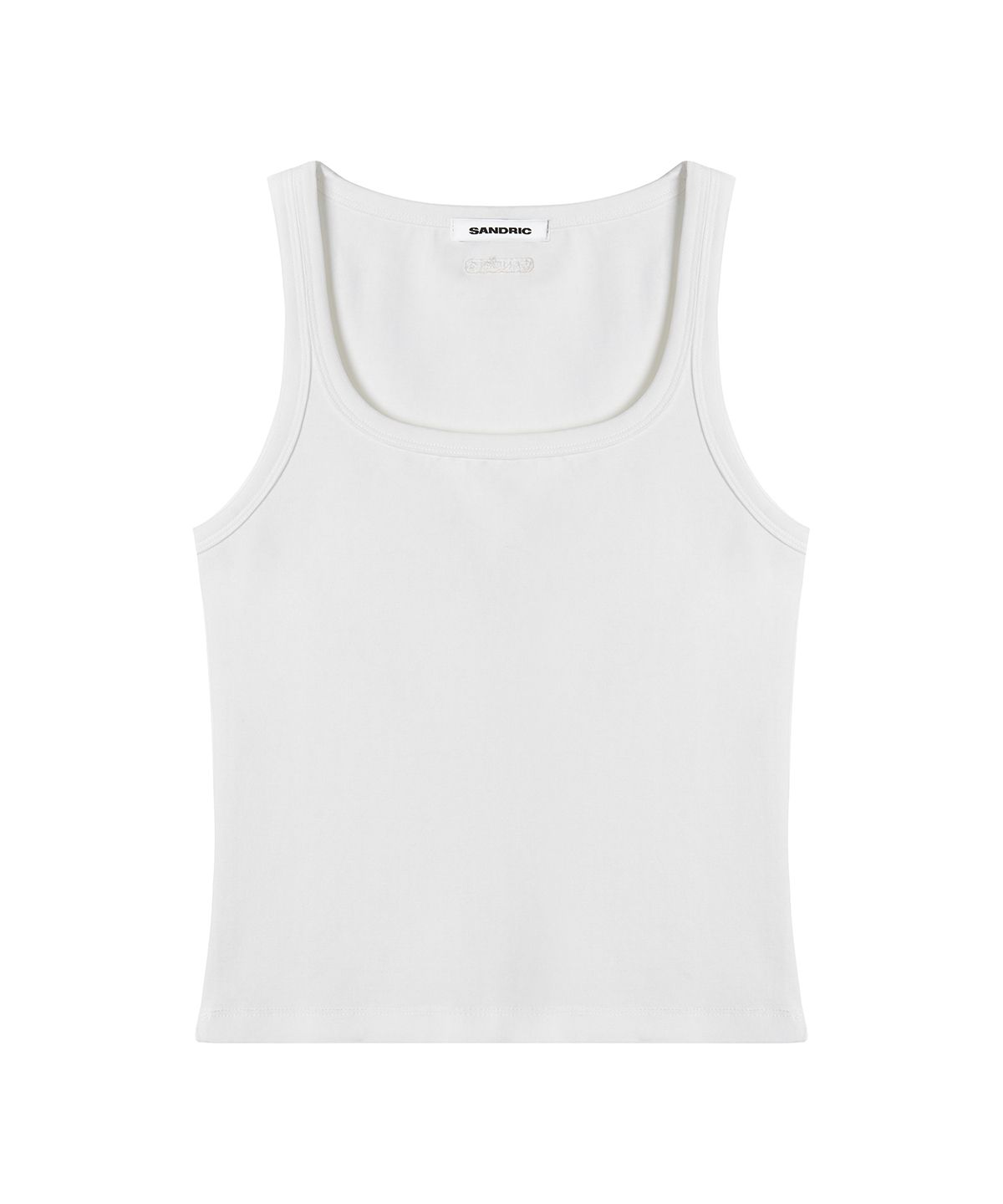 샌드릭(SANDRIC) Basic Halter Sleeveless Top_Ivory