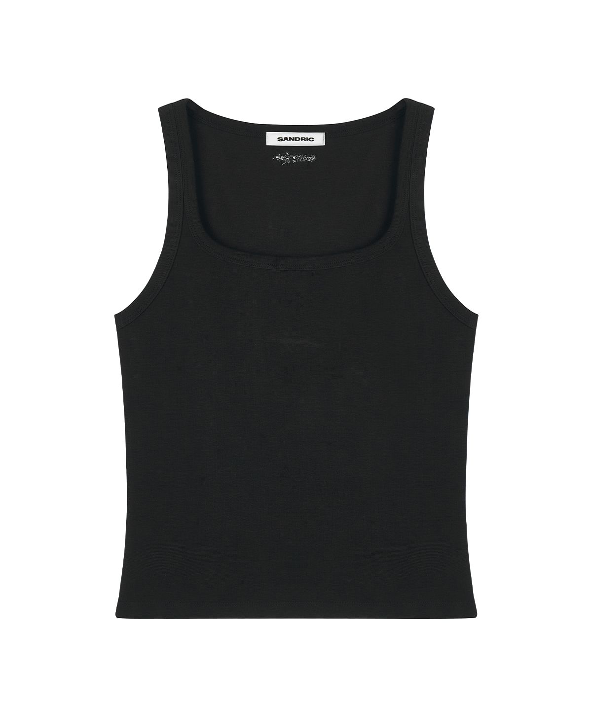 샌드릭(SANDRIC) Basic Halter Sleeveless Top_Black
