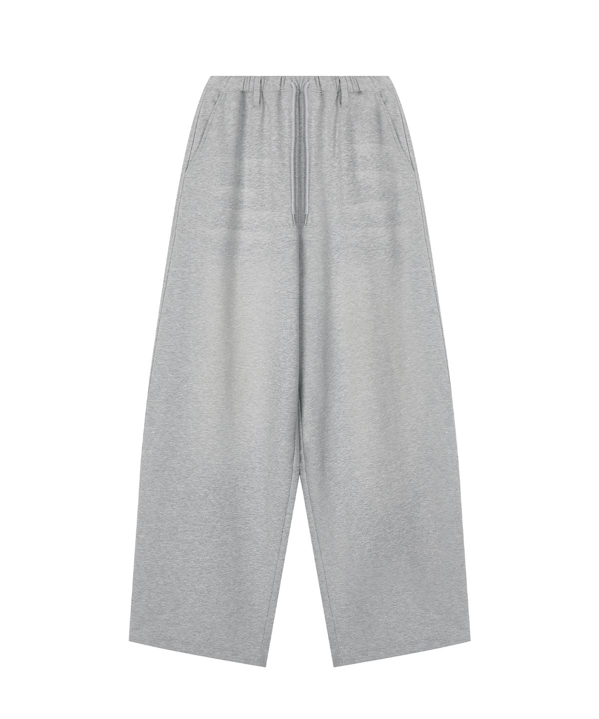 샌드릭(SANDRIC) Washed Overfit Sweatpants_Melange Grey