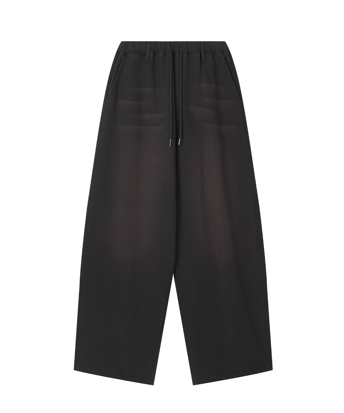 샌드릭(SANDRIC) Washed Overfit Sweatpants_Charcoal