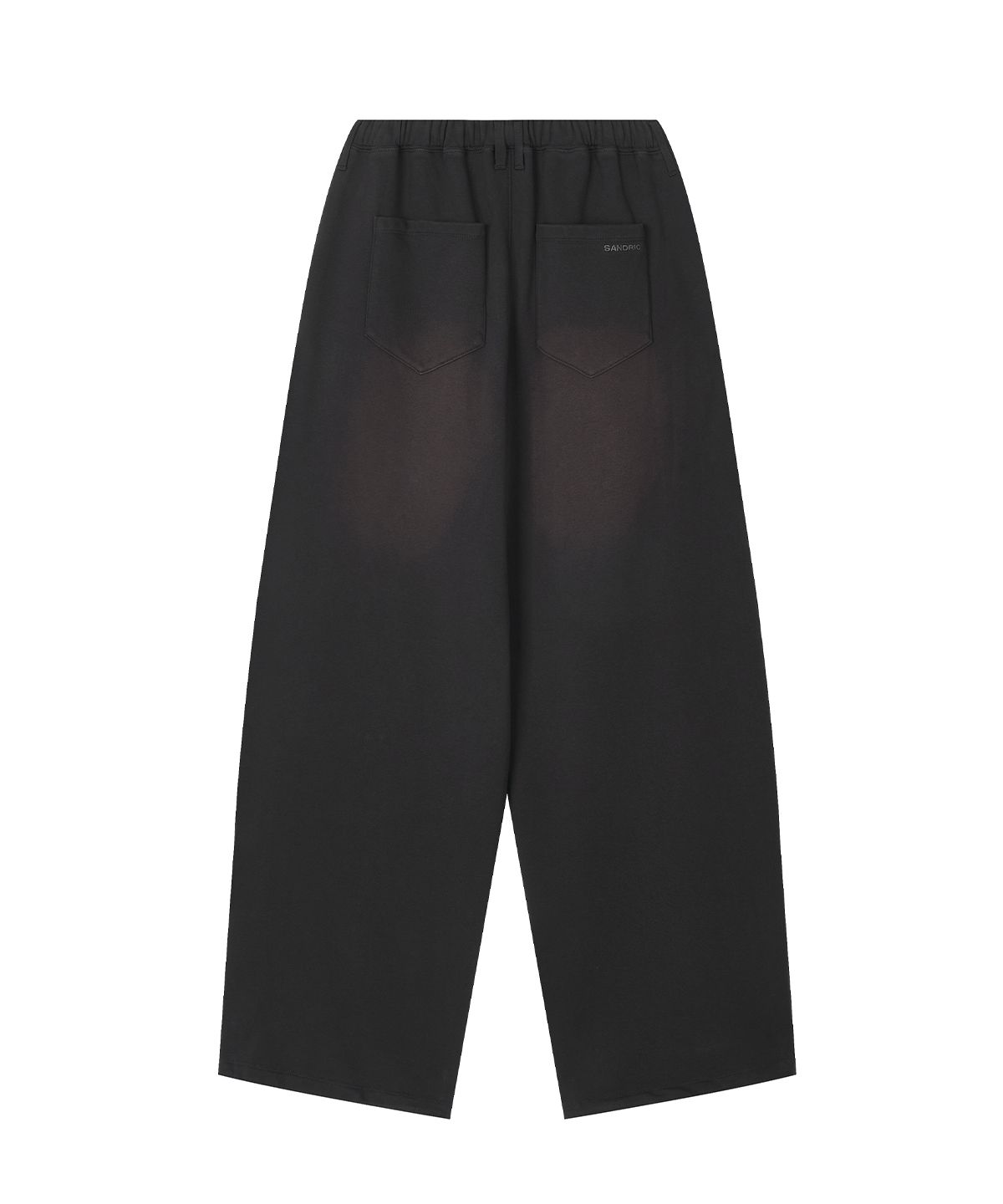 샌드릭(SANDRIC) Washed Overfit Sweatpants_Charcoal