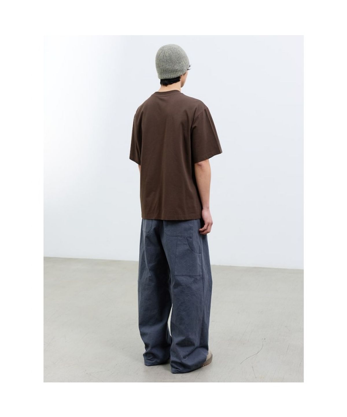 샌드 사운드(SAND SOUND) (UNISEX) 컬러드 오버덕 팬츠  애쉬