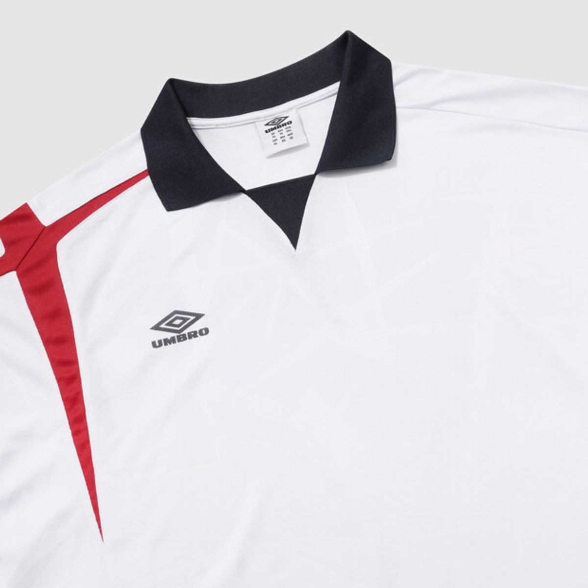 엄브로(UMBRO) NQ 박시 반팔 풋볼 셔츠 화이트 UR111CRJ31